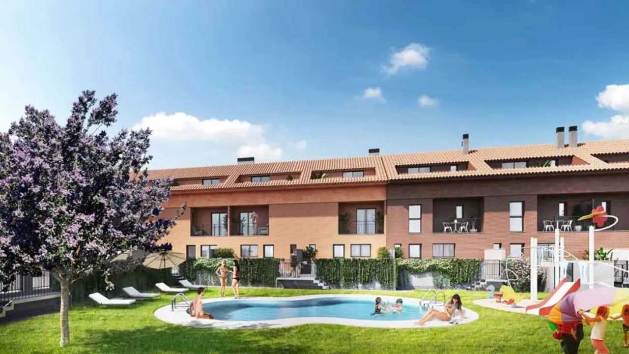 Residencial Los Cerezos, en La Puebla de Alfind&eacute;n