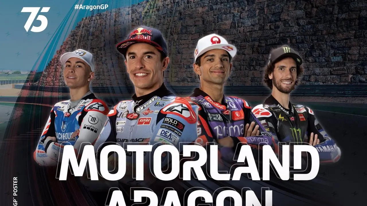 Marc M&aacute;rquez, Jorge Mart&iacute;n, &Aacute;lex Rins y Ra&uacute;l Fern&aacute;ndez / MOTO GP