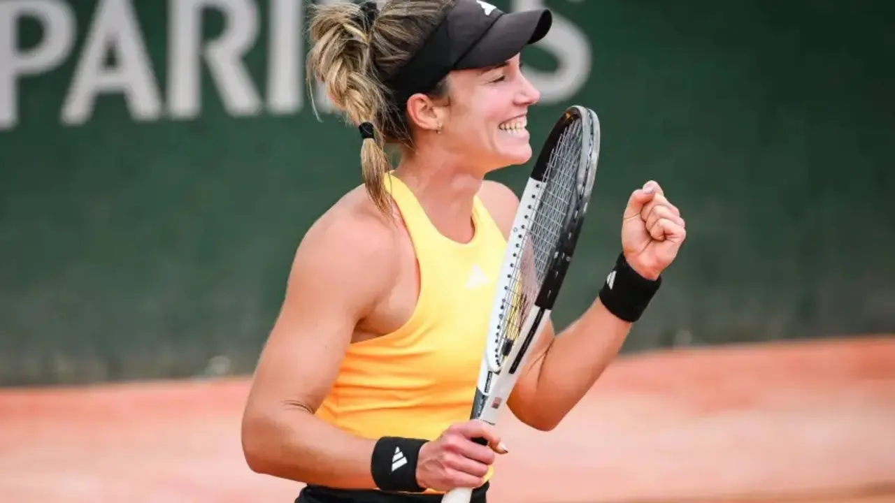 Irene Burillo en Roland Garros / AFP
