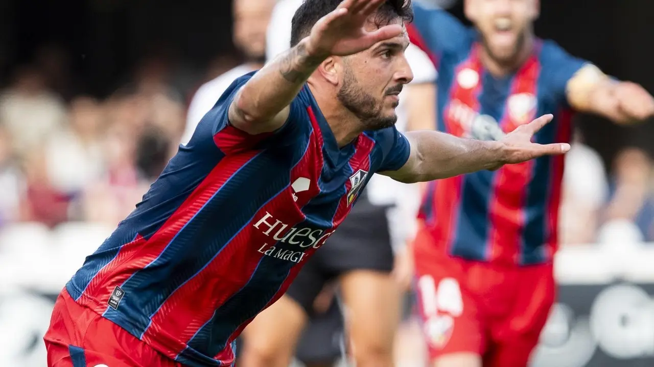 La SD Huesca frente al Cartagena / LFP