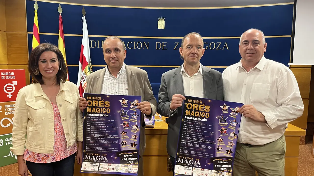 Presentaci&oacute;n de la XIII edici&oacute;n del festival Or&eacute;s M&aacute;gico en la DPZ. / DPZ