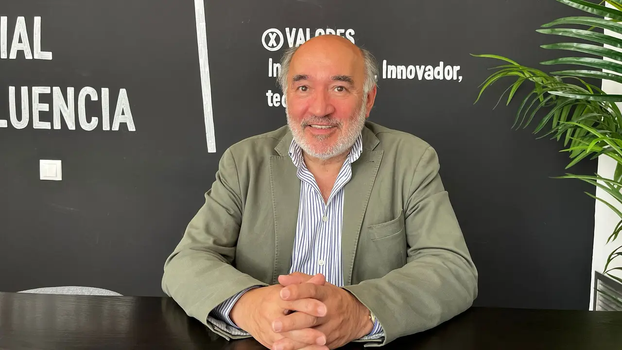 El alcalde de Calatayud, Jos&eacute; Manuel Aranda, en la redacci&oacute;n de HOY ARAG&Oacute;N. / M. N.
