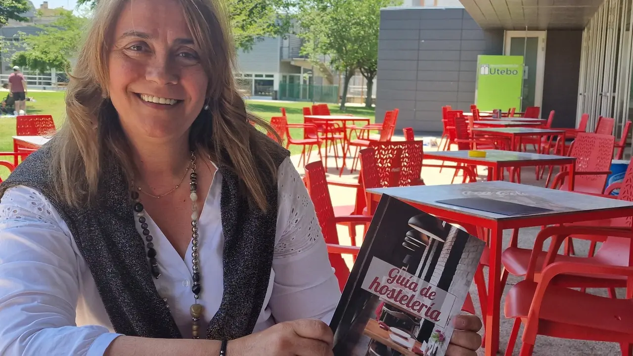 La concejal de Comercio del Ayuntamiento de Utebo, Mar&iacute;a &Aacute;ngeles Larraz. / AYTO. UTEBO