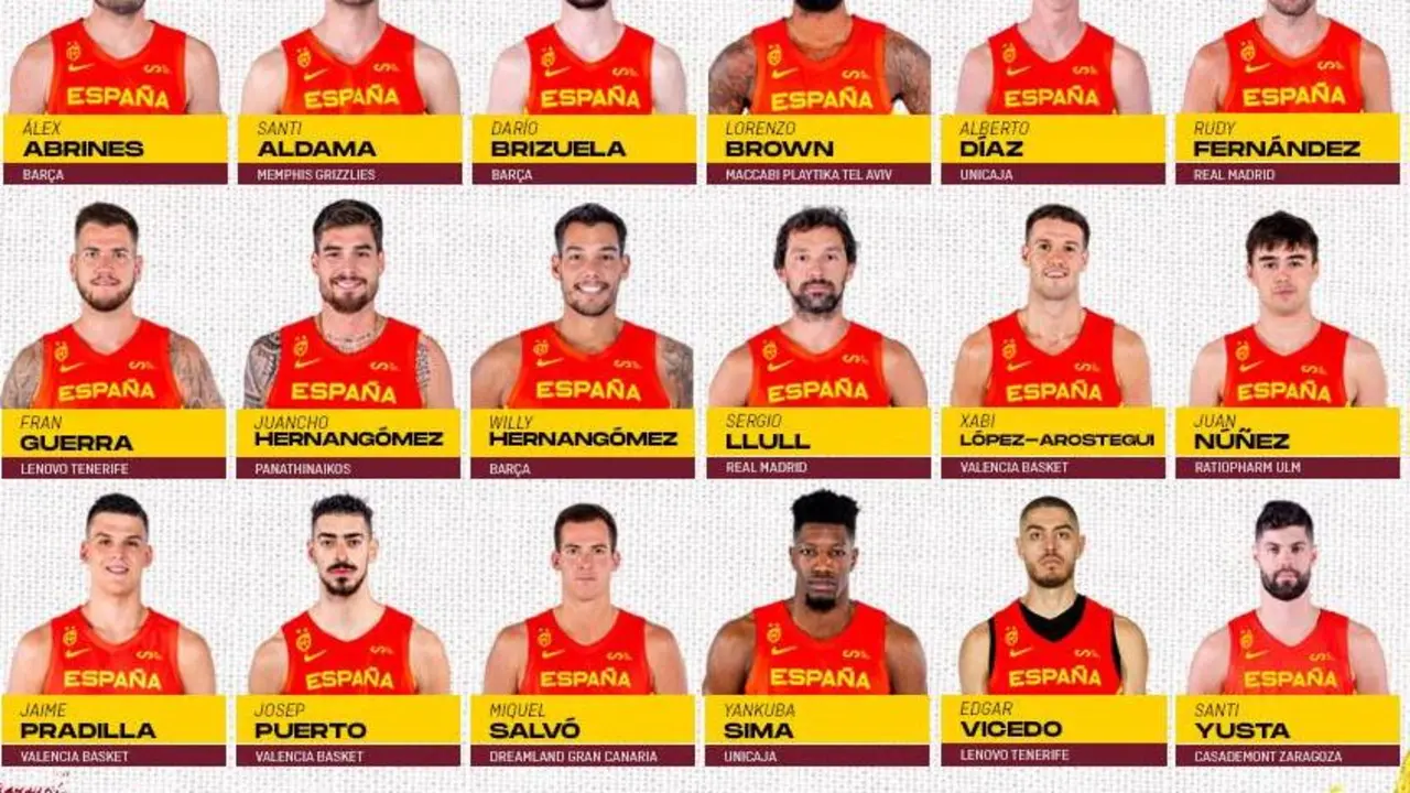 Santi Yusta y Jaime Pradilla con Espa&ntilde;a