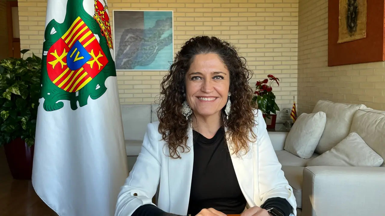 Elena Lacalle, alcaldesa de Cuarte de Huerva.