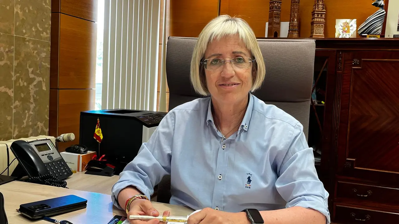 Mar&iacute;a Jes&uacute;s Sari&ntilde;ena, alcaldesa de Utebo.