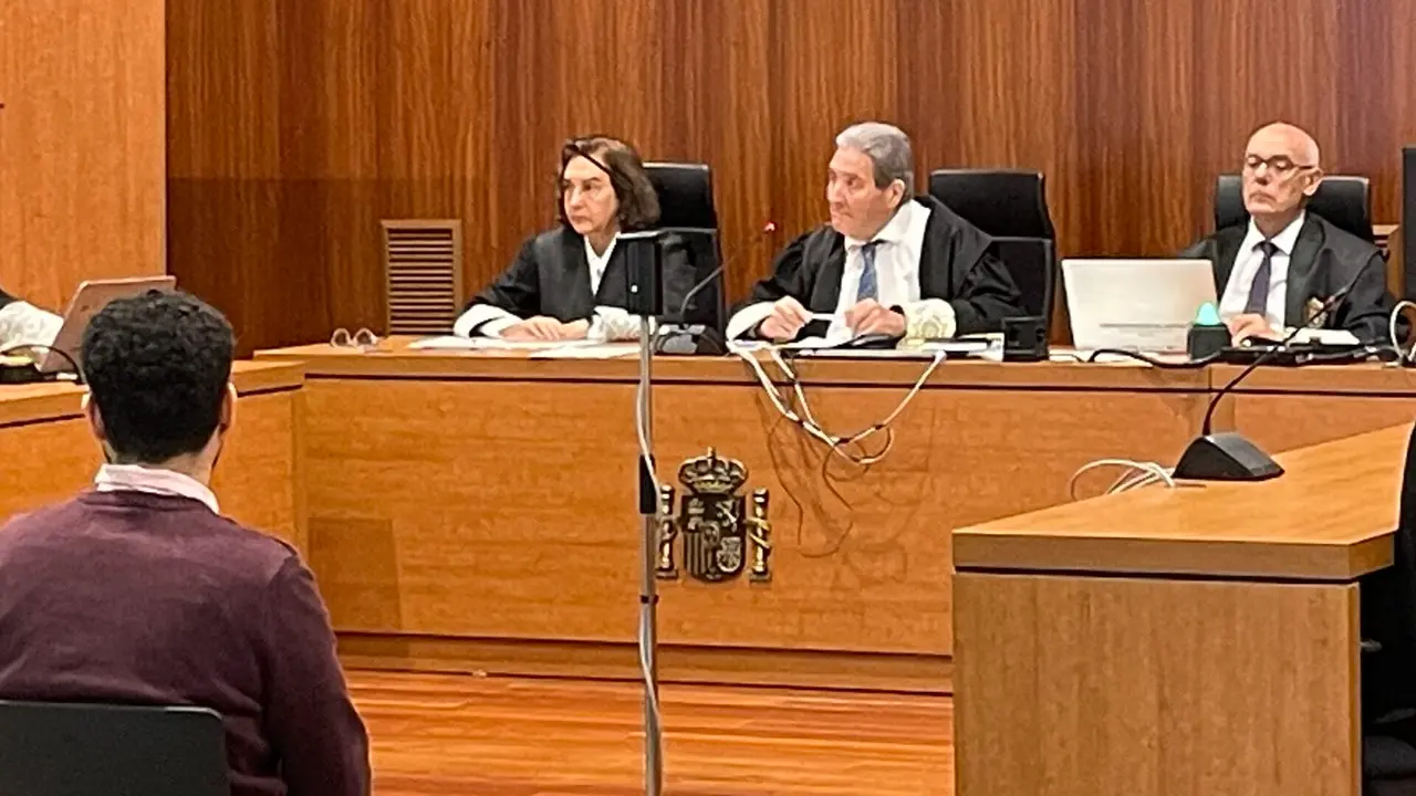 Imagen de un juicio en la Audiencia Provincial de Zaragoza/H.A.