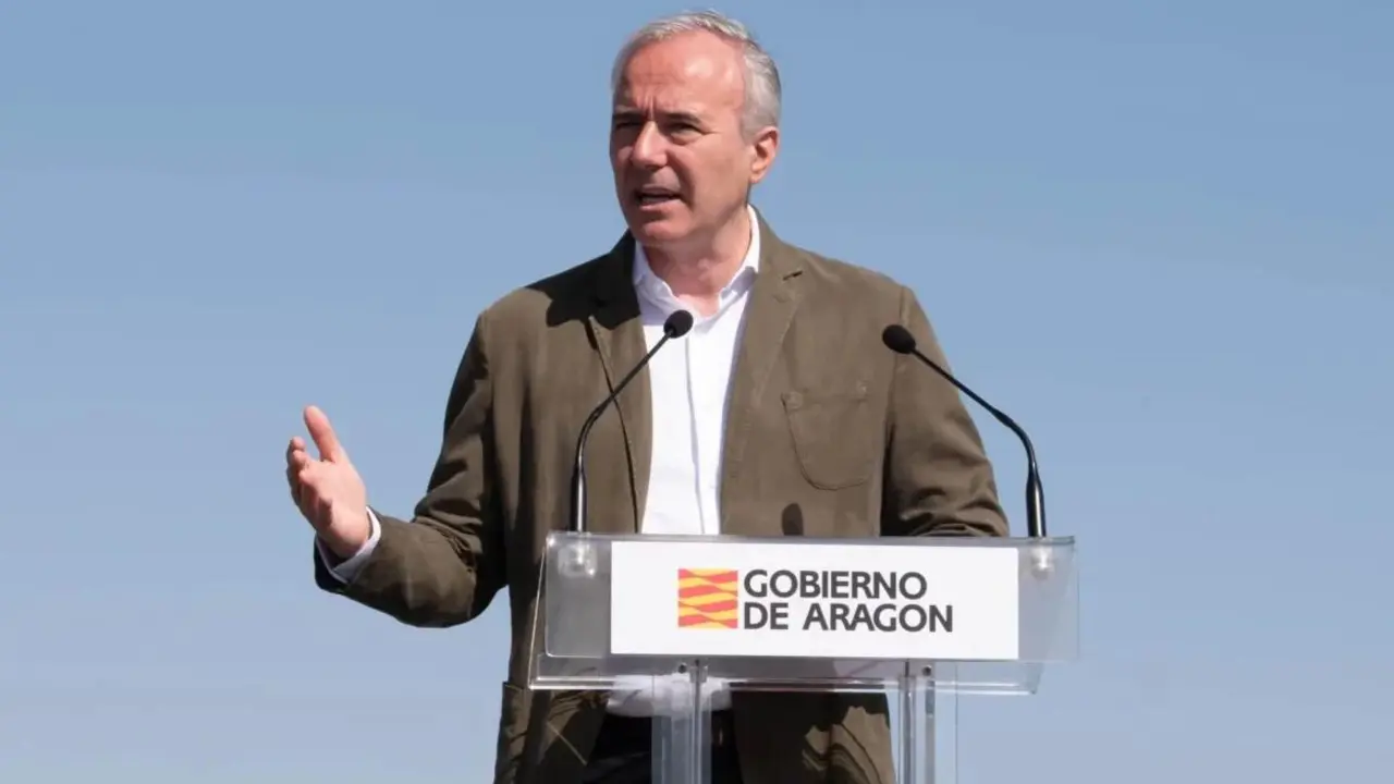 El presidente de Arag&oacute;n, Jorge Azc&oacute;n / Fabi&aacute;n Sim&oacute;n