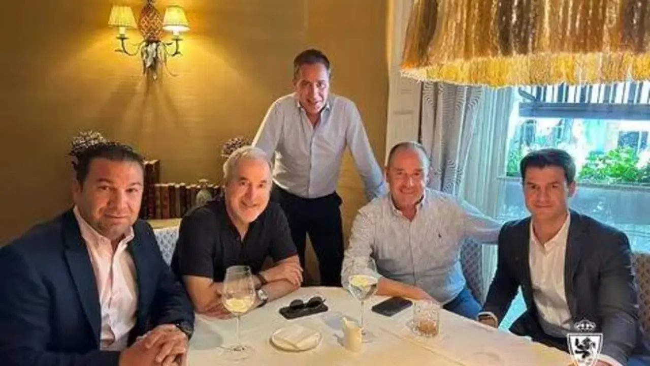 Reuni&oacute;n del Real Zaragoza con Jorge Mas / RZ