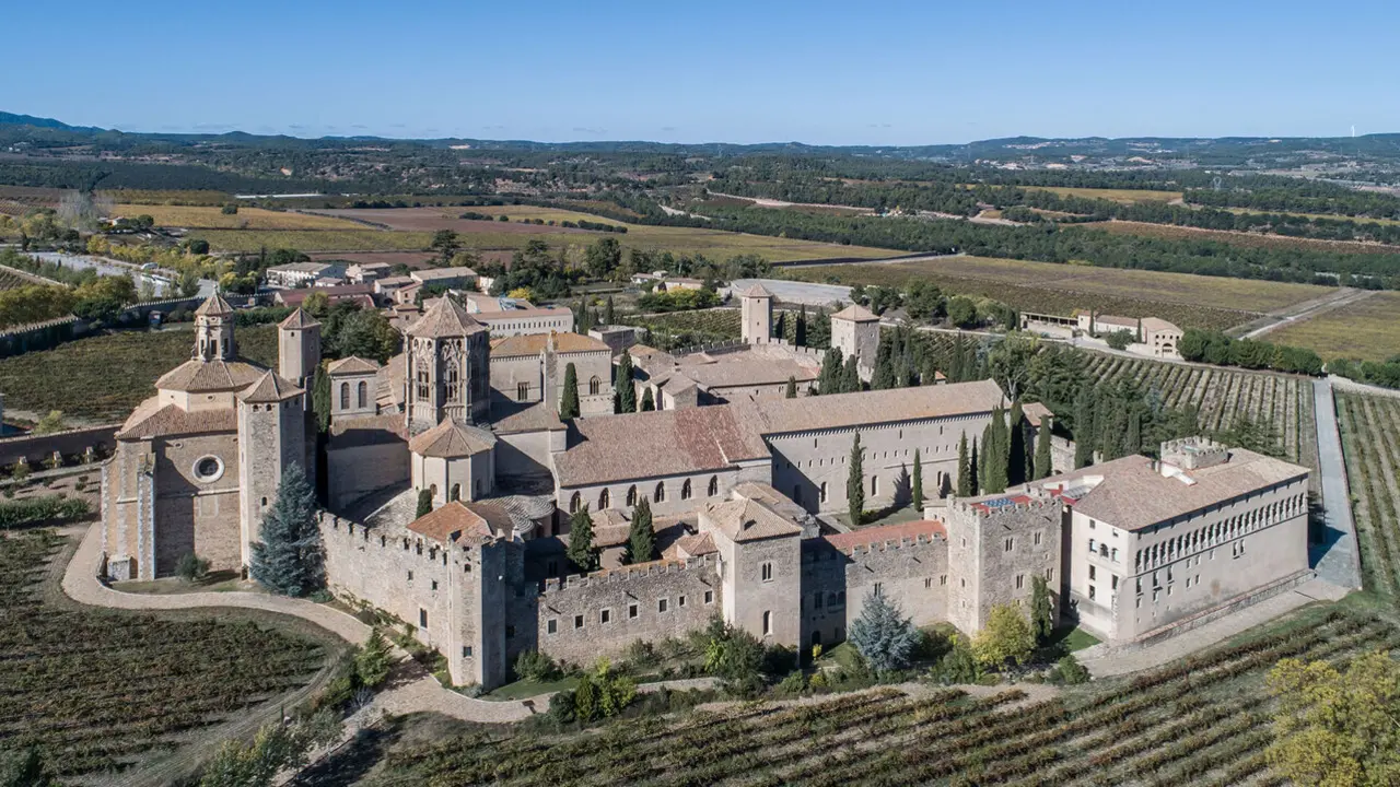 El monasterio es Patrimonio de la Humanidad desde 1991 / Monasterio de Poblet