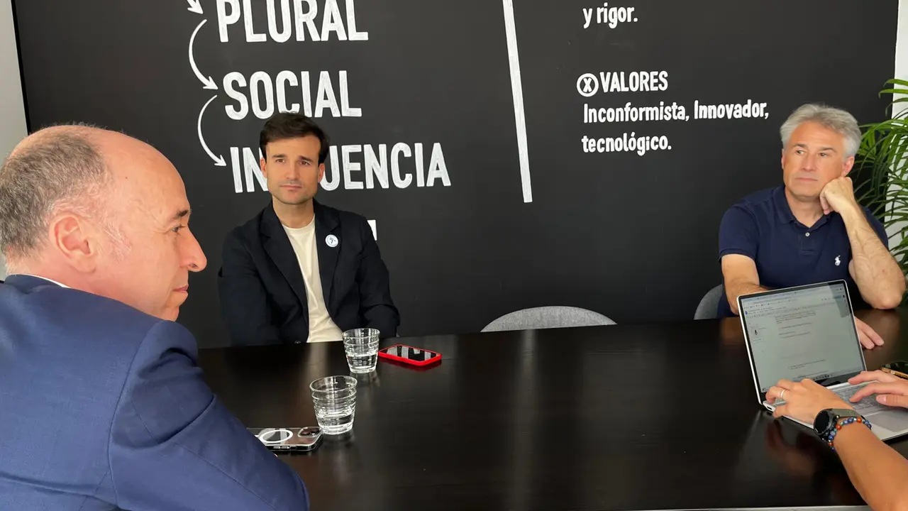 Andr&eacute;z Llombart, CEO de Circe, Pedro Lozano, Vicepresidente de Tecnara y &Aacute;lex Casanovas, CEO de Apser