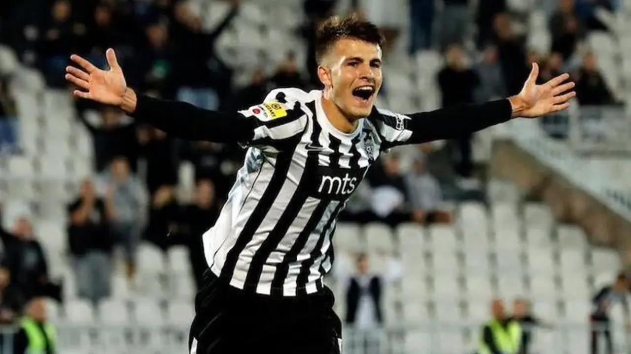 Samed Bazdar con el Partizan / 'X'