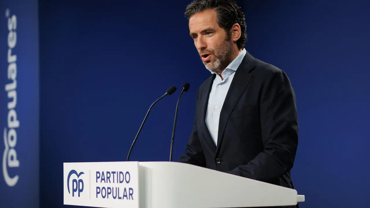 El portavoz del PP, Borja S&eacute;mper / E.P.