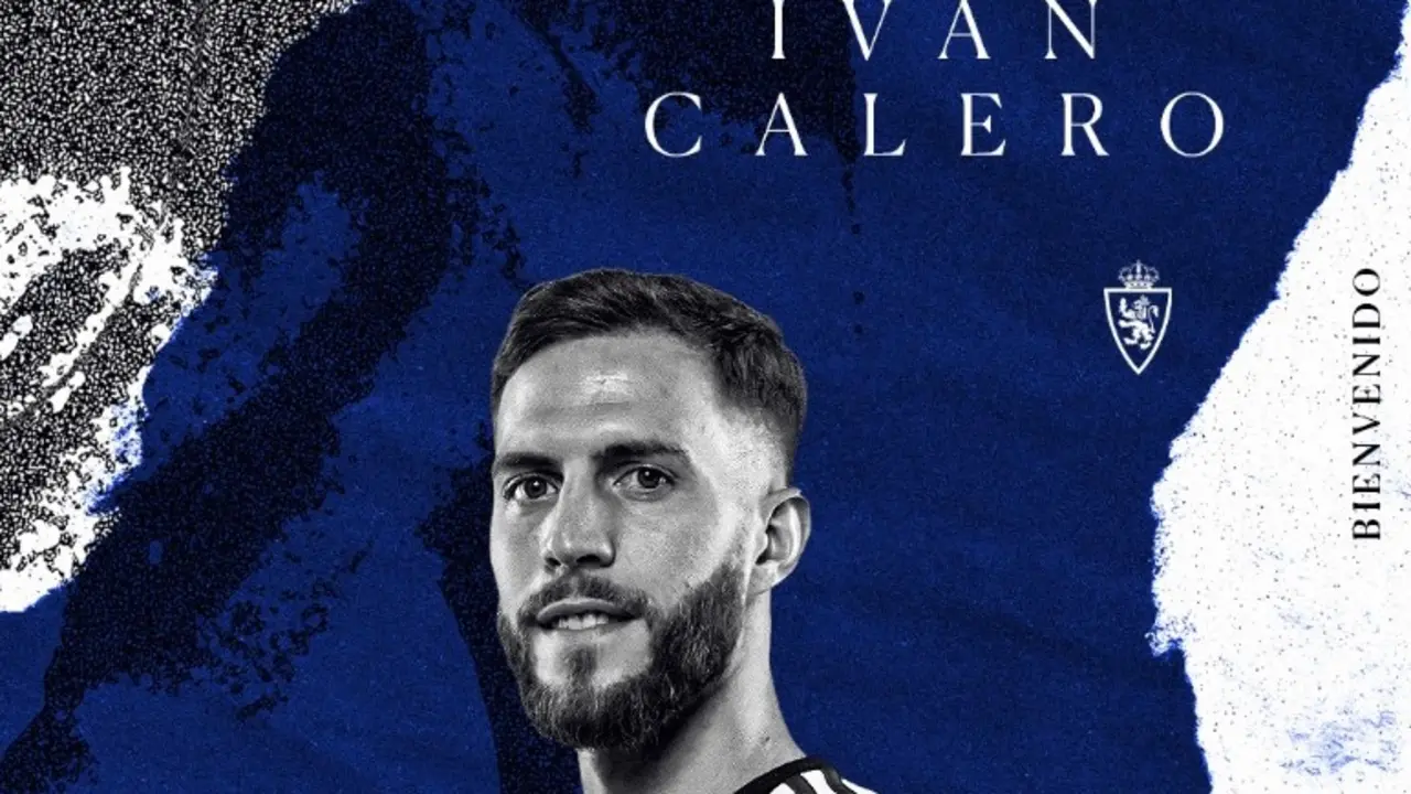 Iv&aacute;n Calero firma por el Real Zaragoza / RZ