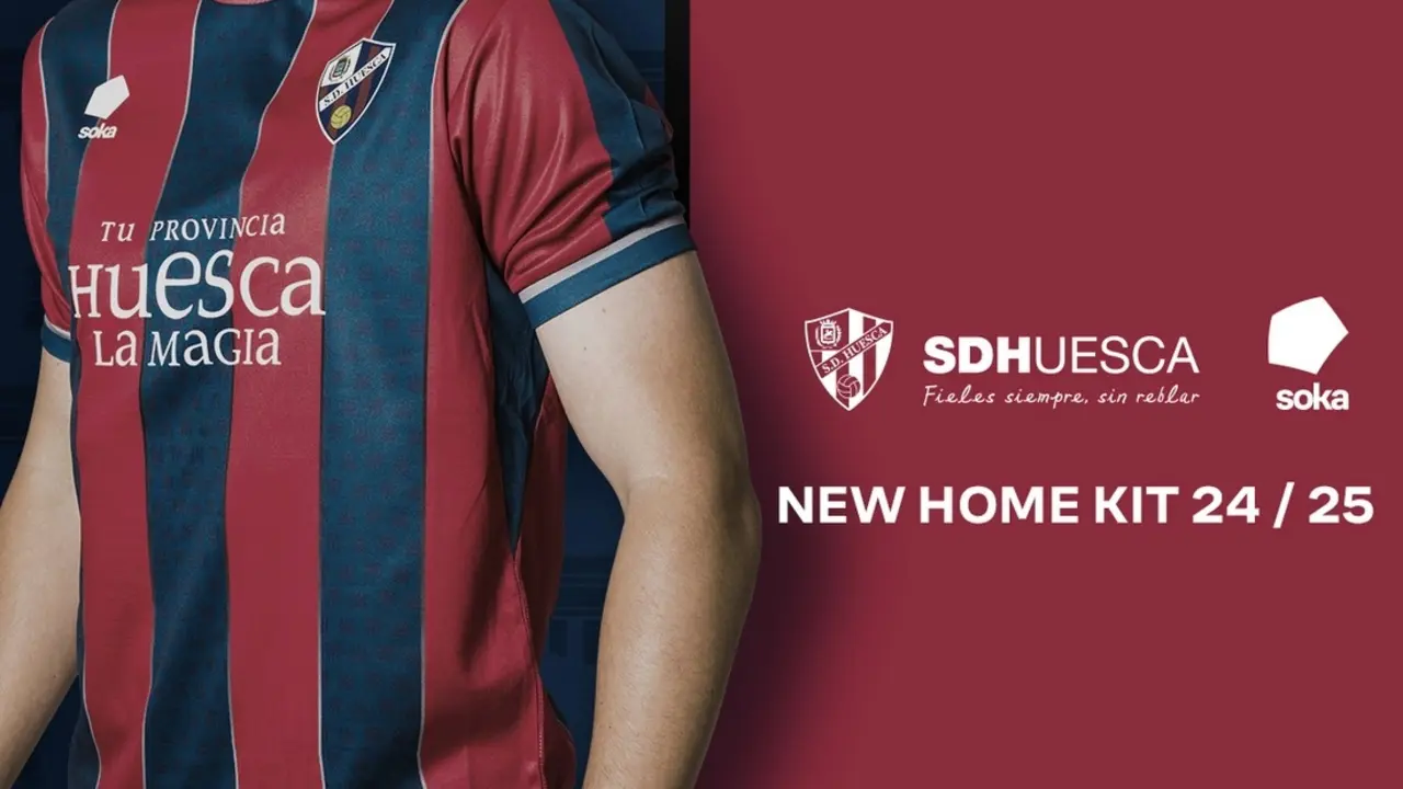 Camiseta de la SD Huesca / SDH