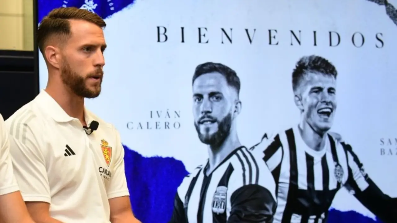 Presentaci&oacute;n Calero y Bazdar / REAL ZARAGOZA