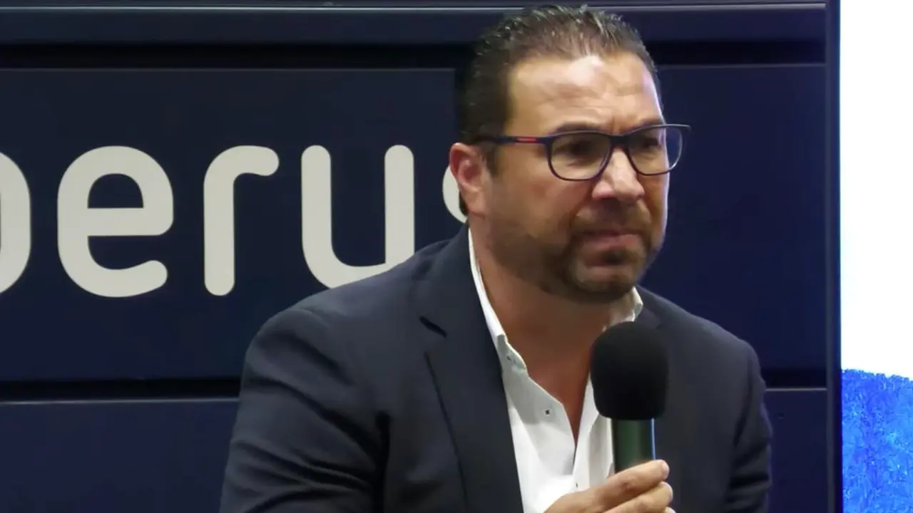Juan Carlos Cordero en la &uacute;ltima presentaci&oacute;n con el Real Zaragoza
