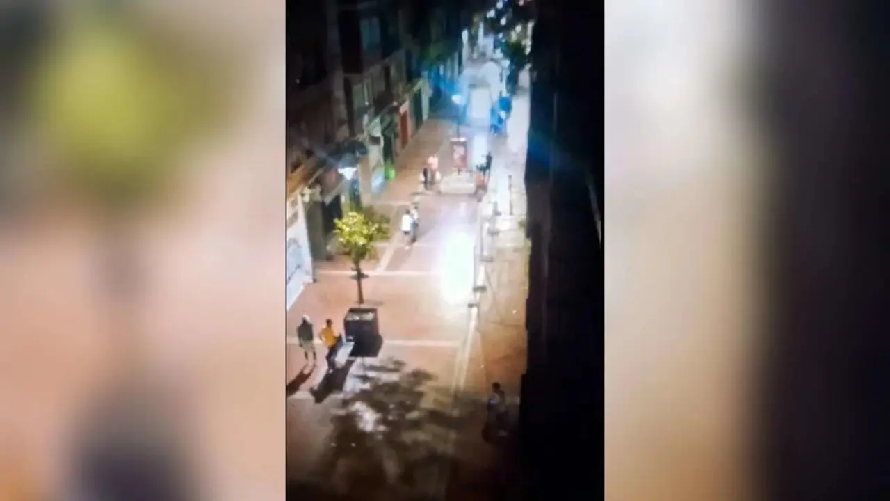 Imagen de una ri&ntilde;a anterior en la calle Delicias/H.A.