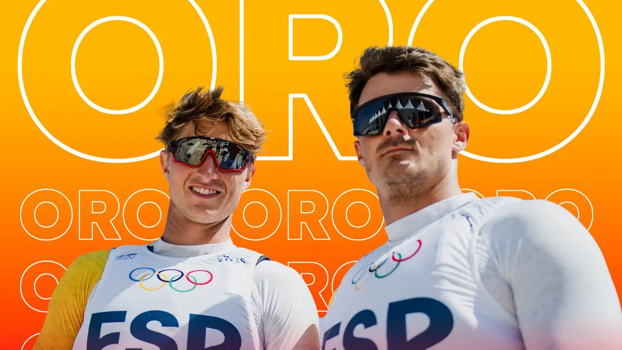 Medalla oro Espa&ntilde;a-Florian Trittel y Diego Bot&iacute;n / COE