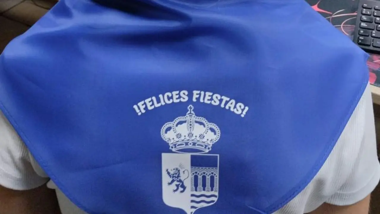 Pa&ntilde;uelo de fiestas de La Puebla de Alfind&eacute;n.