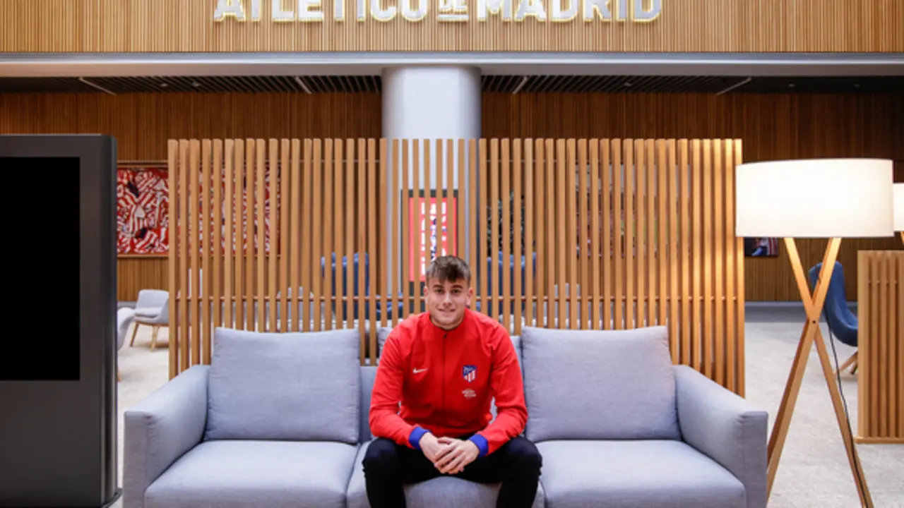 Kostis, deseado por el Real Zaragoza, con el Atl&eacute;tico de Madrid / ATL&Eacute;TICO DE MADRID