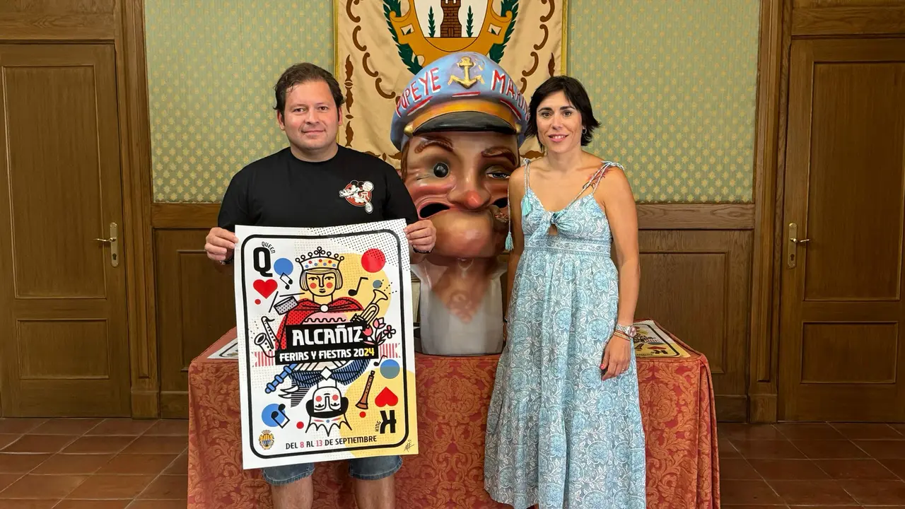 Presentaci&oacute;n del programa de fiestas de Alca&ntilde;iz 2024. / AYTO. ALCA&Ntilde;IZ