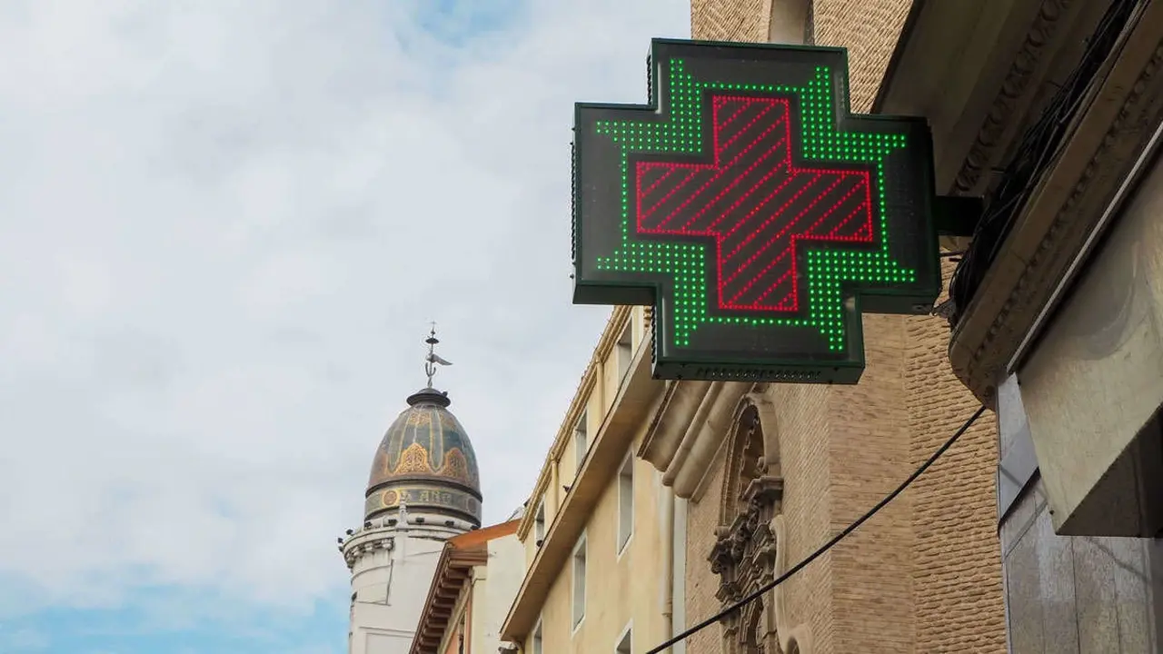 Farmacia en Zaragoza.
