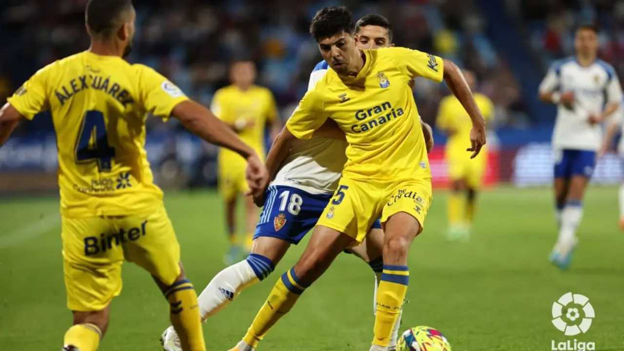 Enrique Clemente con Las Palmas / LFP