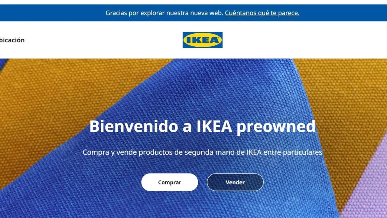 Web de Ikea Preowned
