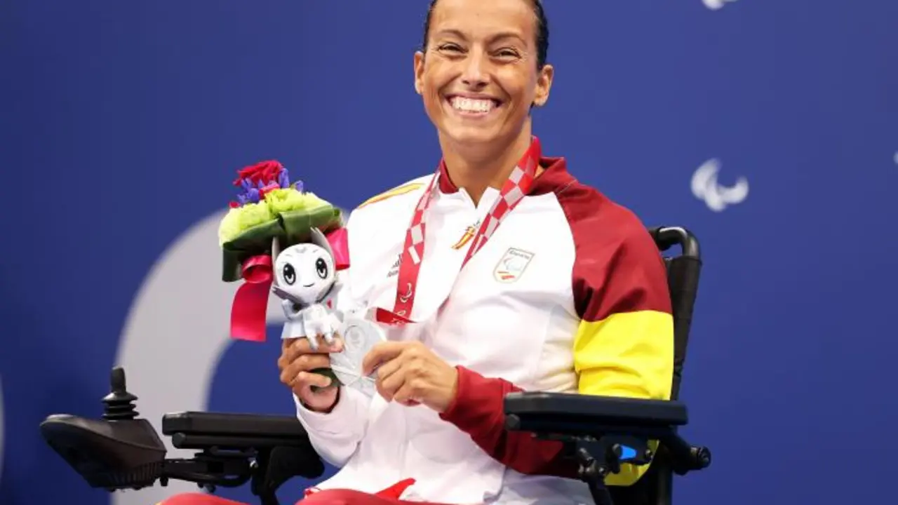Teresa Perales en Tokio / GETTY