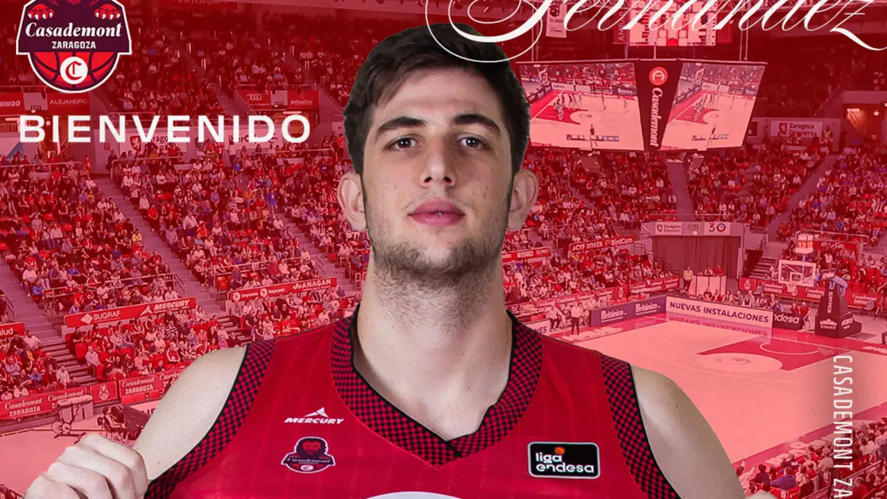 Jaime Fern&aacute;ndez, jugador de Casademont Zaragoza