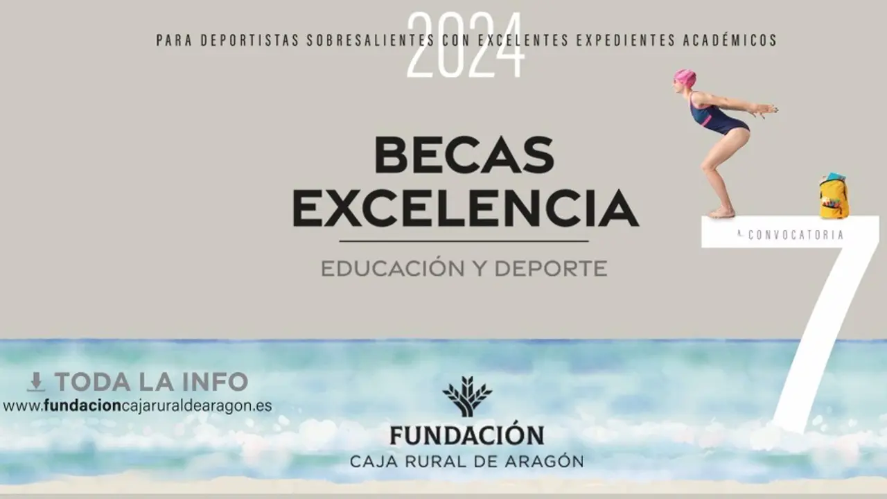 La Fundaci&oacute;n Caja Rural de Arag&oacute;n convoca las Becas Excelencia.