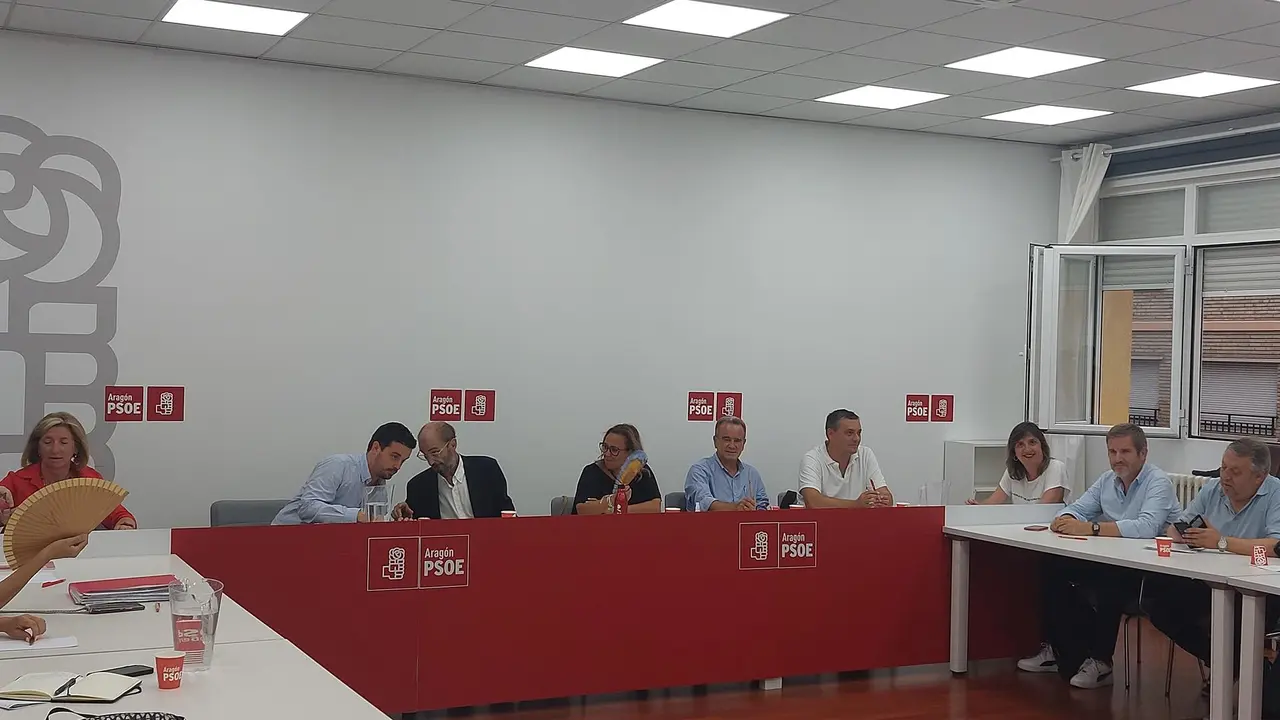 Ejecutiva Regional del PSOE Arag&oacute;n / E.P.