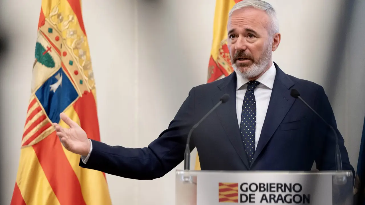 El presidente del Gobierno de Arag&oacute;n, Jorge Azc&oacute;n.