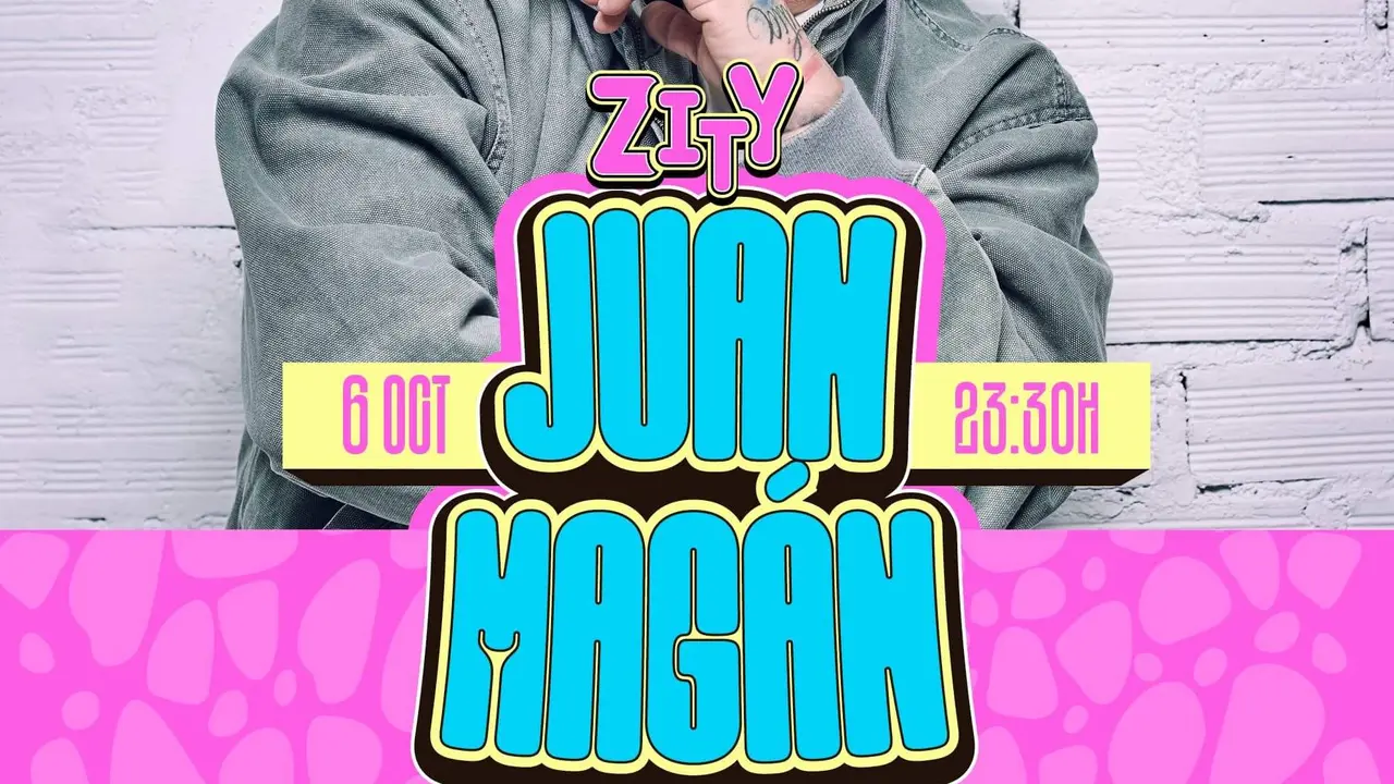 Cartel concierto Juan Mag&aacute;n en las Fiestas del Pilar 2024
