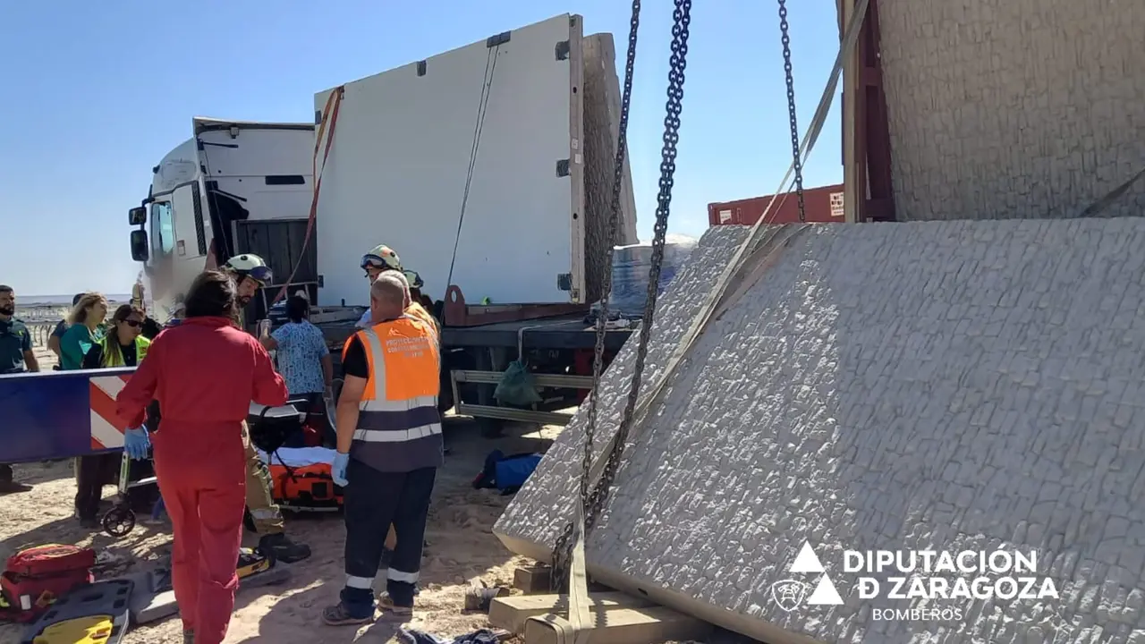 Rescate en Quinto / Diputaci&oacute;n de Zaragoza