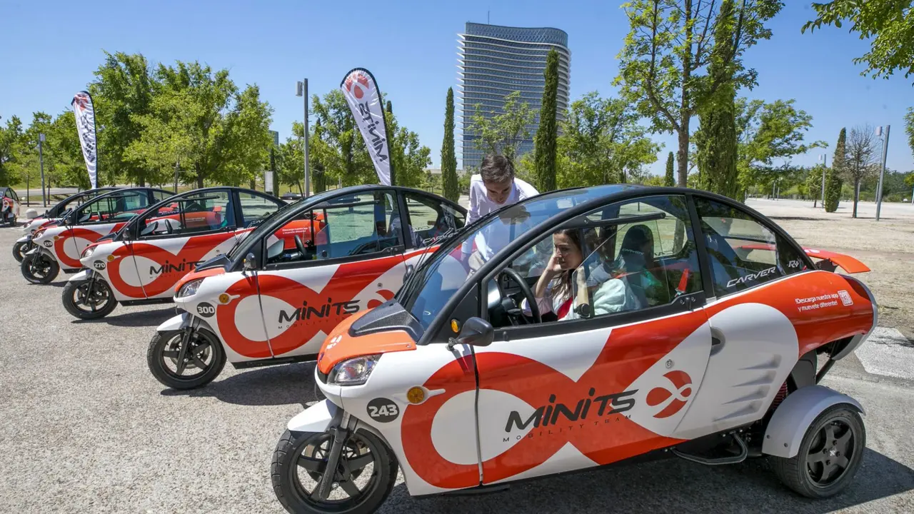 Minits cuenta actualmente con una flota de 200 triciclos el&eacute;ctricos en Zaragoza