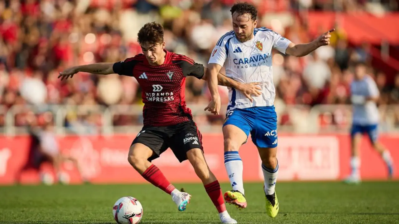 Keidi Bare con el Real Zaragoza / LFP