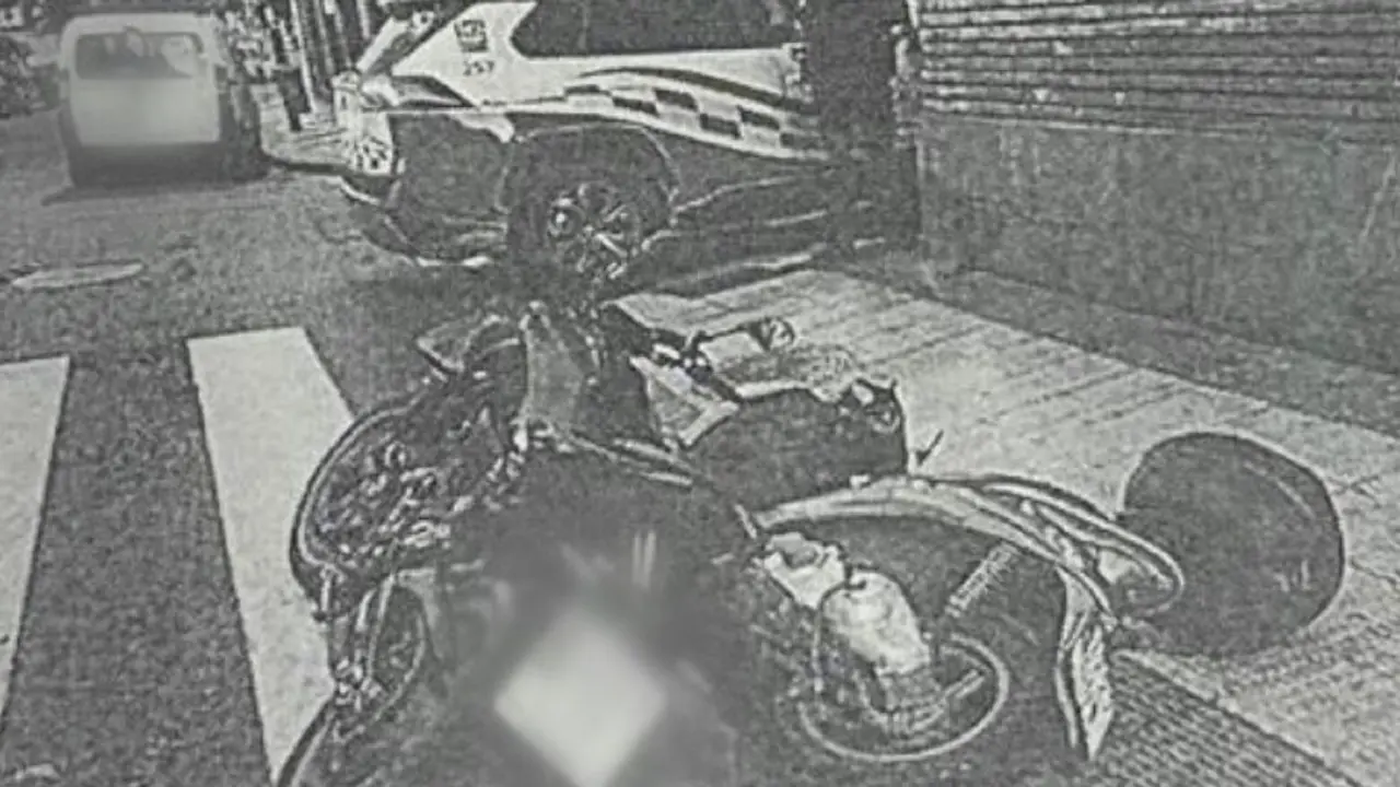 Imagen de dos de las motocicletas que arroll&oacute; supuestamente este conductor /Cedidas a H.A.