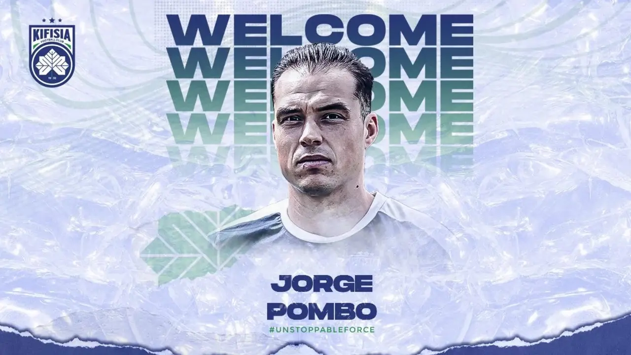 Jorge Pombo en su nuevo equipo