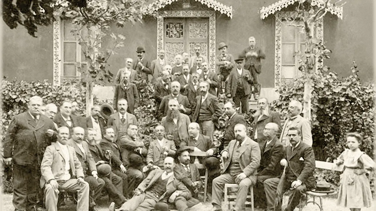 La Quinta Julieta en 1898 /  Familia Sagols,  Anteayer Fotogr&aacute;fico Zaragozano