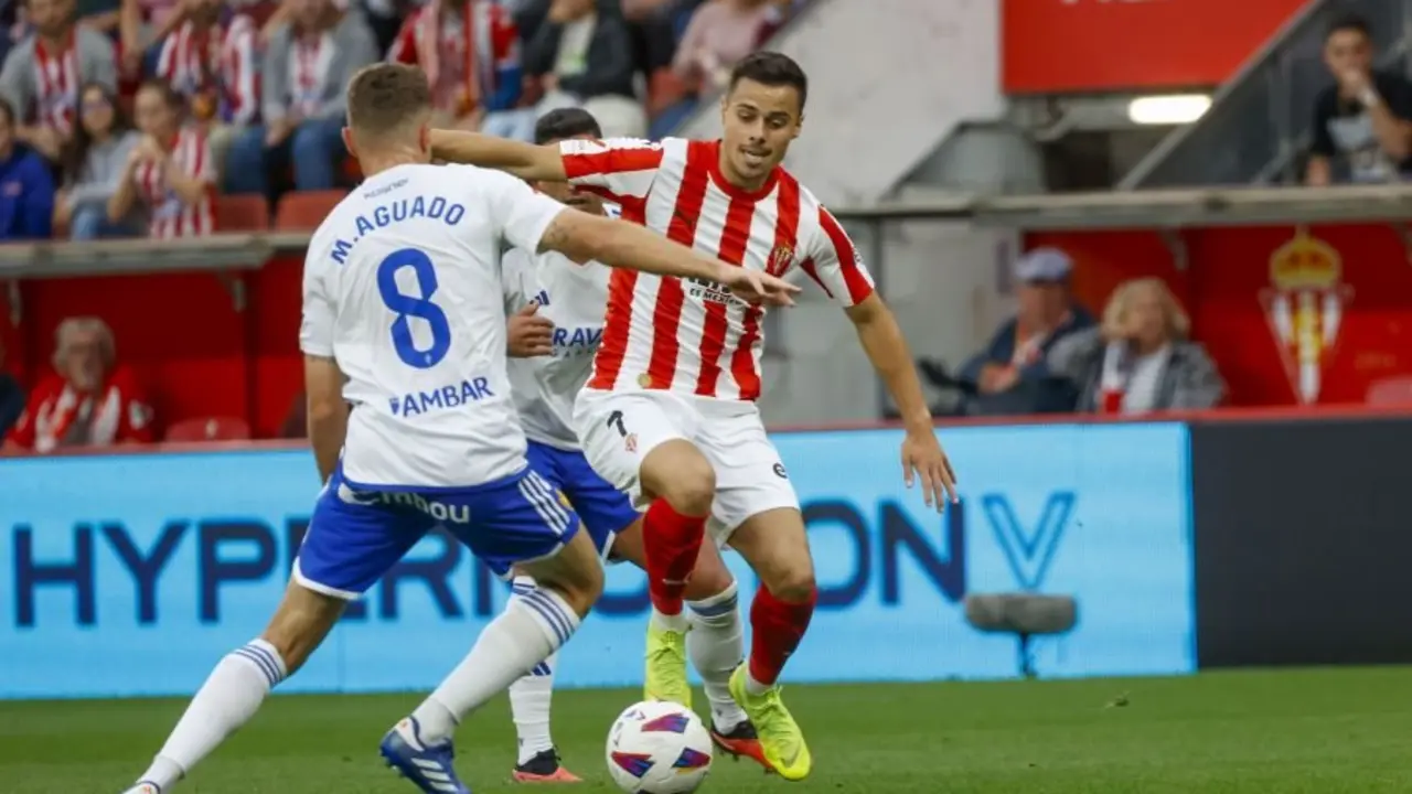 Sporting-Real Zaragoza / LFP