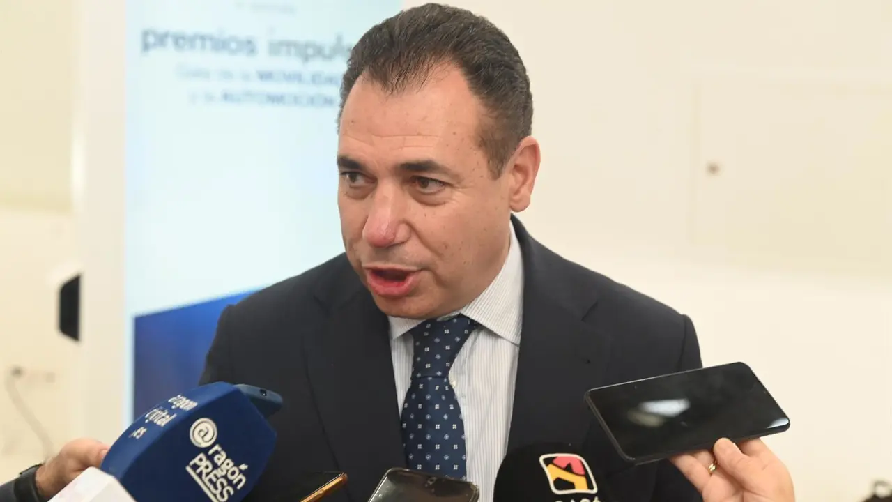 El presidente de CEOE Arag&oacute;n, Benito Tesier / Ram&oacute;n Comet