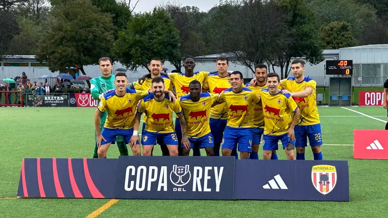Onti&ntilde;ena en la Copa del Rey / FEDERACI&Oacute;N NAVARRA DE F&Uacute;TBOL
