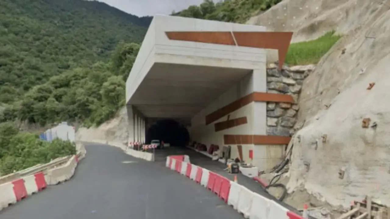 Nuevo t&uacute;nel de Ventamillo. FOTO Ministerio de transportes