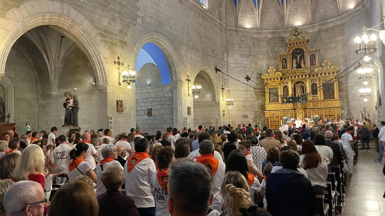 Fraga celebra el d&iacute;a de la Virgen del Pilar