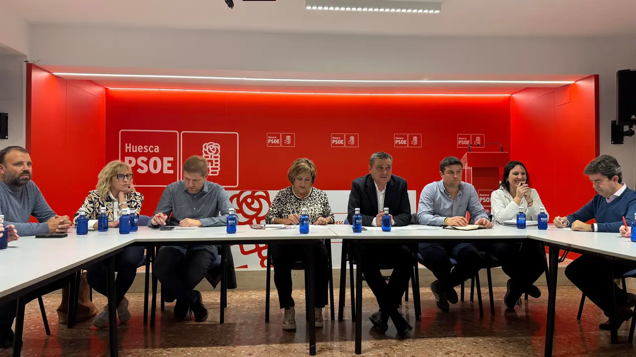 PSOE Alto Arag&oacute;n Ejecutiva Provincial.