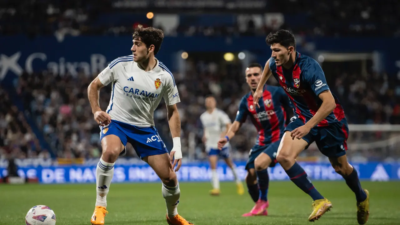 Derbi aragon&eacute;s entre el Real Zaragoza y SD Huesca / MARCOS CEBRI&Aacute;N