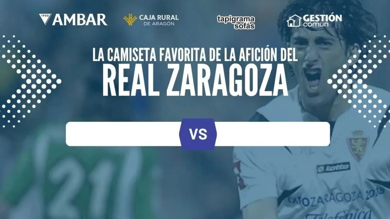 La camiseta favorita de la afici&oacute;n del Real Zaragoza