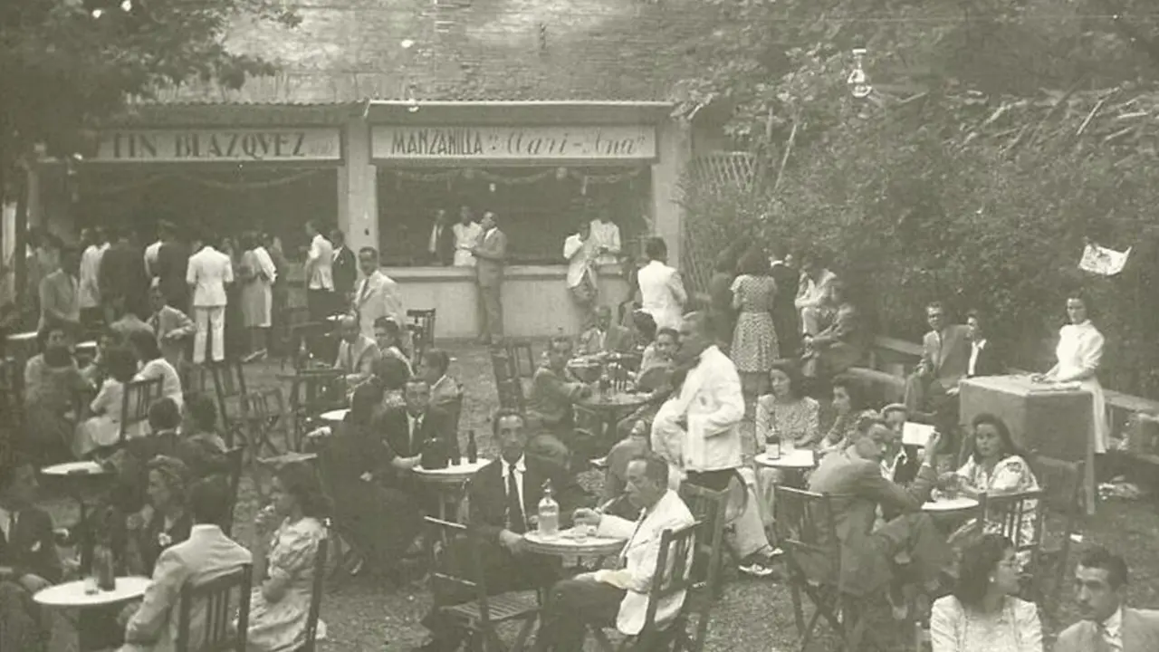 Iris Park fue el centro de ocio de moda de principios de los a&ntilde;os 30 /  Foto Wamba, Gran Archivo Zaragoza Antigua